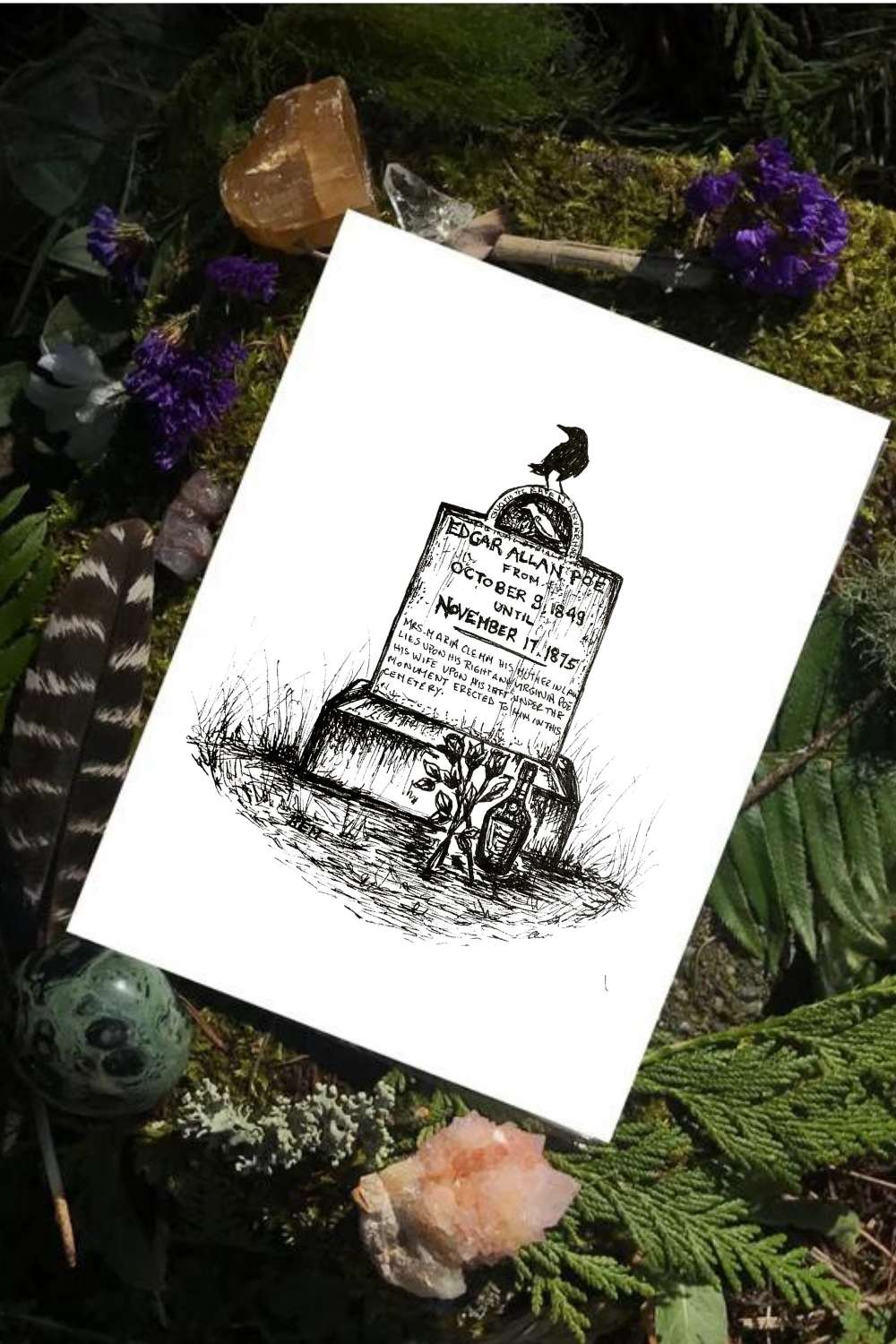 The Grave of Edgar Allan Poe