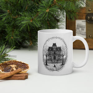 Black Cat Victorian Mug